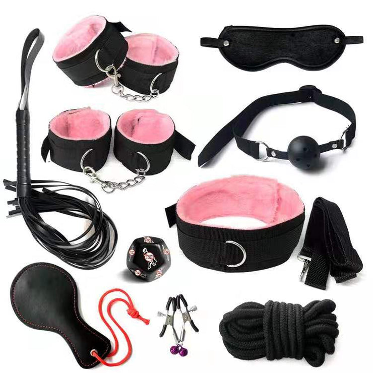 Serentasy Love Bondage Kit 10 Piece Pink