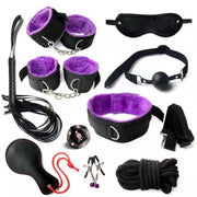 Serentasy Love Bondage Kit 10 Piece Purple