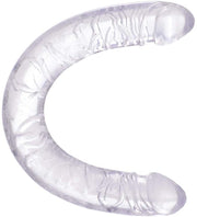 Serentasy Double-Ended Dildo Crystal Clear 18"