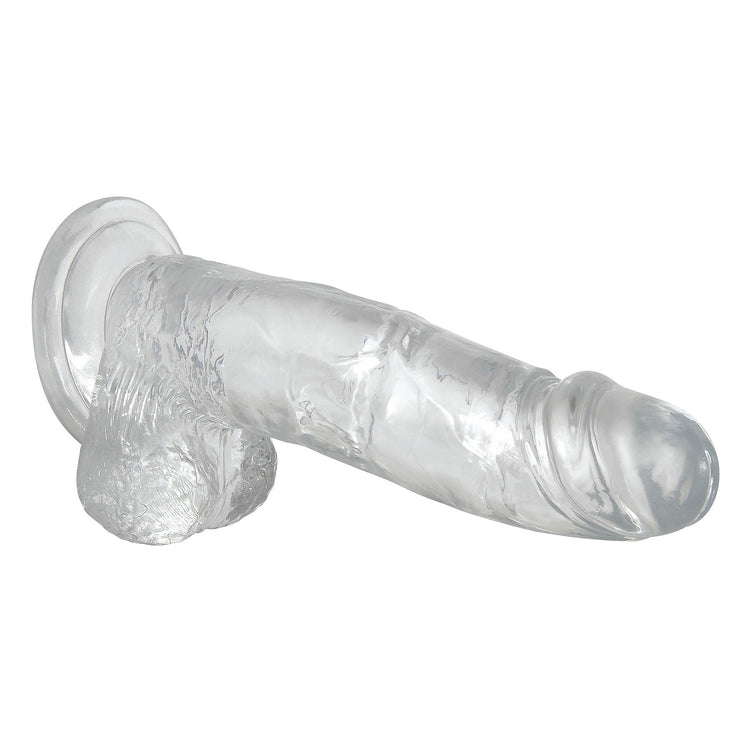 Serentasy Crystal Clear 8" Suction Cup Dildo