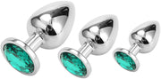 Serentasy Butt Plugs 3 Piece Set Green