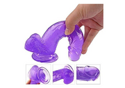 Serentasy 8" Purple Suction Cup Dildo