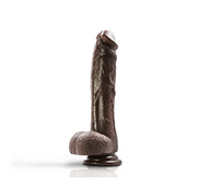 Serentasy 8" Brown Suction Cup Dildo